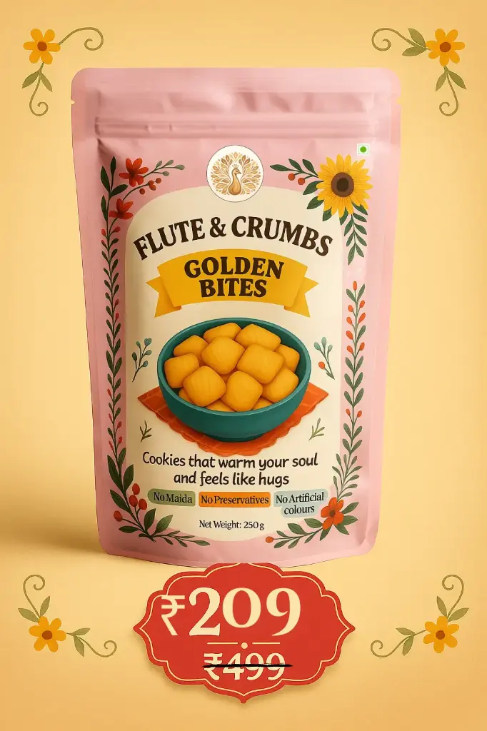 Golden Bites 250grams (No maida)